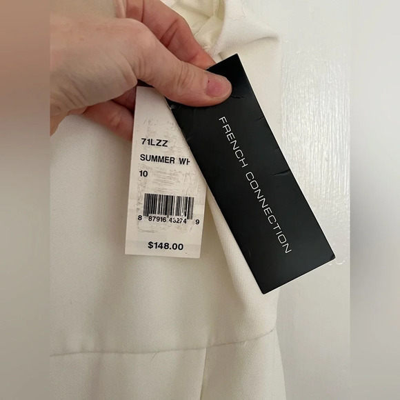 French Connection Whisper Envelope Skirt Dress - Picture 9 of 11